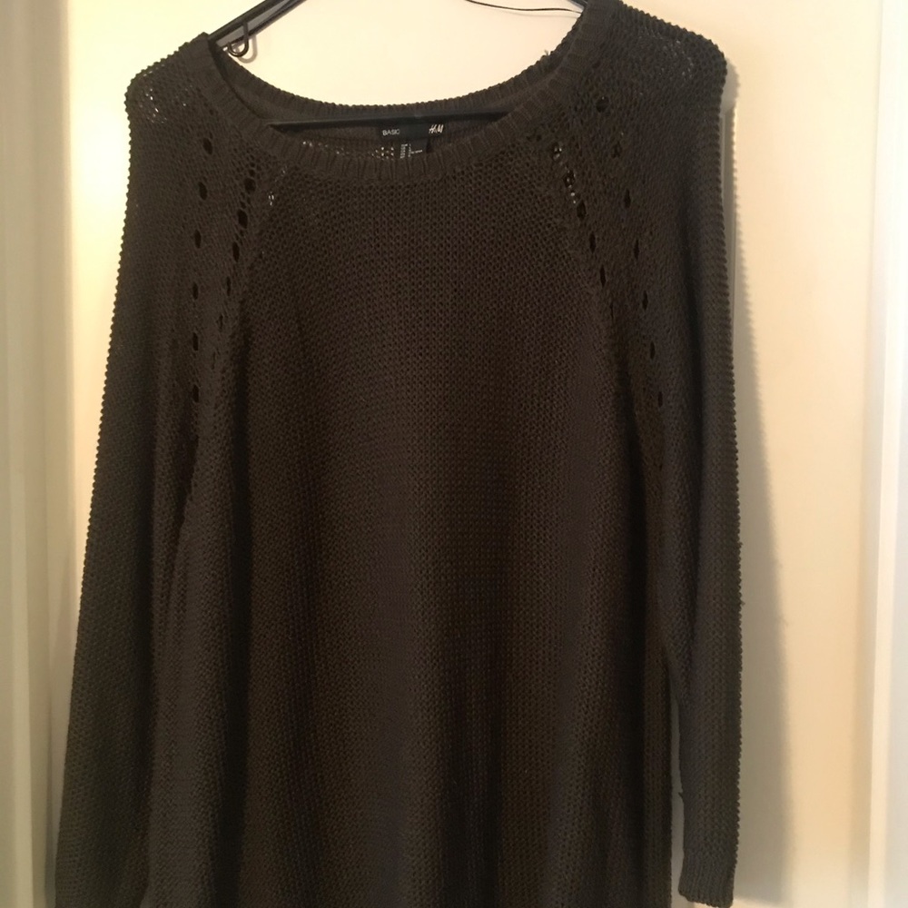 Loose, comfy knit sweater